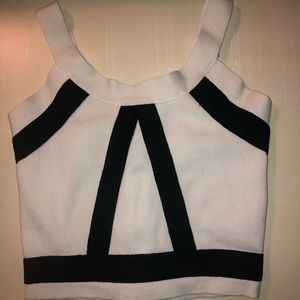 Elegant crop top
